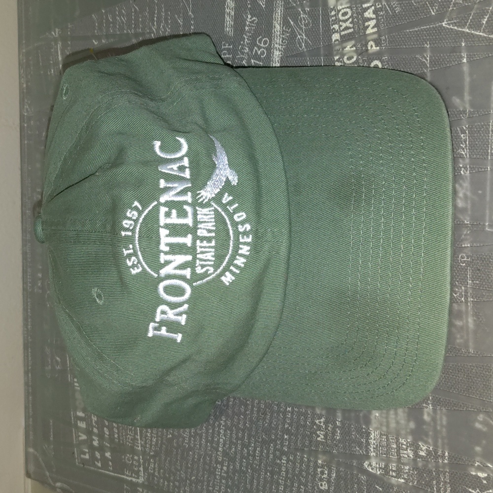 Frontenac State Park Minnesota Est. 1957 Embroidered Logo Strapback Hat Cap